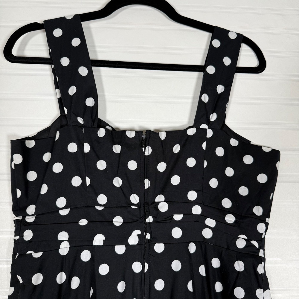 Hot Topic Polka Dot NWT Sweetheart Rockabilly Pinup Dress XL Retro 50s swing - Picture 5 of 9